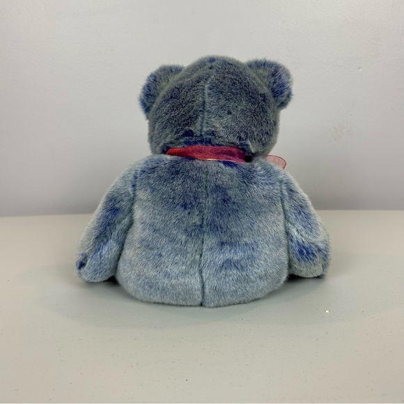 TY Beanie Buddies Collection Bear Periwinkle Plush 2001 (Large) - Picture 7 of 11